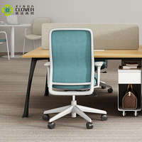 Chaises de bureau ergonomiques modernes en maille, réglables, avec dossier en forme de flèche et pivotantes, pour bureau à domicile, accoudoirs réglables, vente en gros