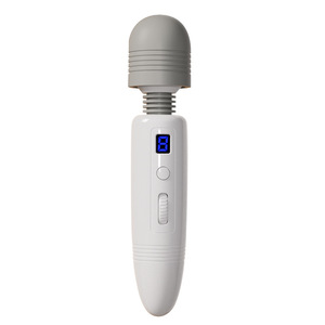 Vibrateur Speed <span class=keywords><strong>Code</strong></span> AV pour femmes adultes - Masseur électrique à tête large avec fonctions chauffantes et de stimulation - Product Image 4