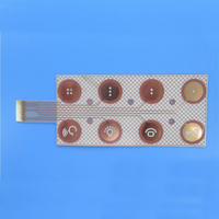 Placa PCB Flexible Personalizada de PET Ligera para Dispositivos Portátiles/Sensor de Hogar Inteligente/Auriculares, Placa de Circuito con Acabado ENIG de Bajo Costo