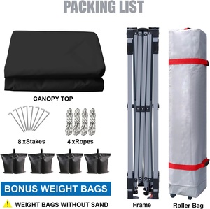 High Quality Custom Tent with logo 10 X 10 Tents for Events <b>Pop</b> <b>up</b> Trade Show <b>Canopy</b> Tent Gazebo with Feather Flag Table Cover - Product Image 4