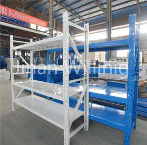 <span class=keywords><strong>2</strong></span>-5 lagen middelzware stalen stellingen met corrosiebescherming, zonder bouten, voor industrieel gebruik. - Product Image 2