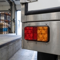 Feu arrière universel à LED pour camion, 10 LED, étanche, lampe d'avertissement latérale arrière pour remorque, adaptable