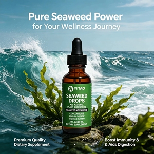 Gotas de Concentrado de Algas Marinas Totalmente Naturales, 60 ml, Superalimento Vegetal para Reforzar el Sistema Inmunitario y Apoyar la Digestión, Líquido Fácil de Tomar - Product Image 5