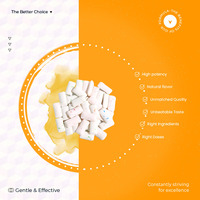 En stock Chewing-gum énergétique aide à stimuler l'énergie améliore la concentration et la mémoire Chewing-gum saveur fruit