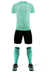 2020 Neues Design Drucken Sie Ihr Eigenes Logo Angepasstes Logo Großhandel Fußball-Teamkleidung Fußballtrikot Fabrikpreis - Product Image 2