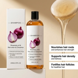 Shampooing Liquide Léger à l'Oignon Rouge Hydratant Nettoyant Rafraîchissant Confortable Doux Réducteur d'Excès de Sébum Volumisant - Product Image 5