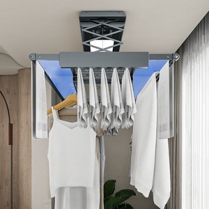 Máquina eléctrica inteligente para secar ropa en el balcón, tendedero automático con elevación eléctrica. - Product Image 5