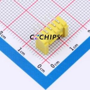 BX-HY2.0-5PWZ-Y Wire-to-Board Pin Header Bent Lead Through Hole,P=2mm Connector 1x5P 2mm Right Angle Insert HY - Product Image 2