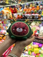 Jumbo Kawaii Watermelon Deer Christmas Squishy Toy Decompression Fidget Sensory Promotional Gifts Soft Squeeze ASMR Surprise Box
