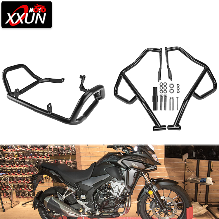 Детали мотоцикла XXUN, верхняя и нижняя дорожная защита двигателя, полоса защиты для Honda CB500X CB 500 X CB 500X 2019 2020 2021 2022