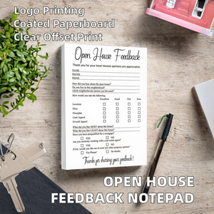 Libreta de Opiniones para Visitas Inmobiliarias con Cartón Impreso en Offset para Agentes Inmobiliarios - Product Image 2