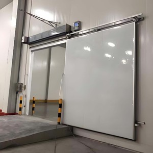 Puerta Corredera Eléctrica para Almacenamiento en Frío Gu Desen, de Acero Inoxidable Aislado, para Logística de Productos Frescos - Product Image 1