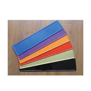 Plaques d'<span class=keywords><strong>immatriculation</strong></span> de voiture standard en aluminium d'appel d'offres du gouvernement - Product Image 2