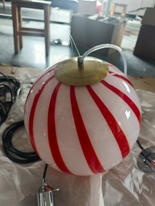 Lampada a Sospensione a Forma di Lecca-lecca in Stile Medievale Francese, Caramella Alpina Cremosa, Decorazione per Camera dei Bambini - Product Image 3