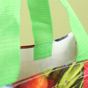 <span class=keywords><strong>Carrefour</strong></span>-bolsas de plástico recicladas para supermercado, bolsas de tejido pp reutilizables, respetuosas con el medio ambiente - Product Image 4