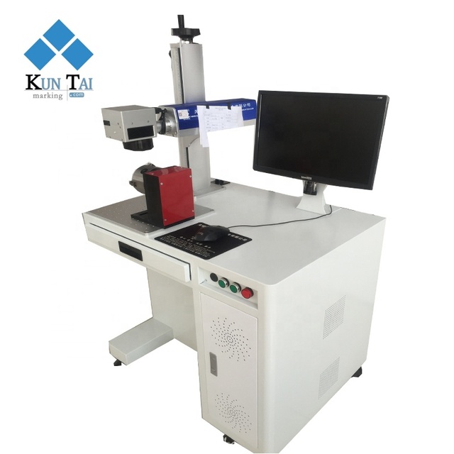 Floor Type Metals Gold Silver Jewelry Ring Bird Rings Fiber Laser Printing Marking Engraving Machine
