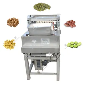 ماكينة آلية بالكامل لتقشير الحبوب واللوز والفول السوداني والجلد الأحمر بسعر رخيص