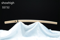Espada Katana Hamon T10 Hecha a Mano con Saya de Madera de Haya SS732