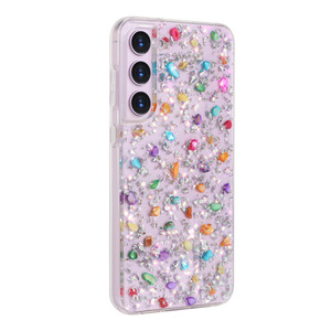 Nuovo <span class=keywords><strong>trend</strong></span> per Samsung per <span class=keywords><strong>Galaxy</strong></span> S24 custodie per telefono di lusso strass trasparente TPU y PC per Sumsung s23 <span class=keywords><strong>Plus</strong></span> s22plus custodia - Product Image 5