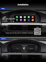 Erisin ES3980C IPS Android 16, Reproductor Multimedia para Auto con GPS y CarPlay Inalámbrico para BMW E90 E91 E92 E93 E60 E61 E63 CIC