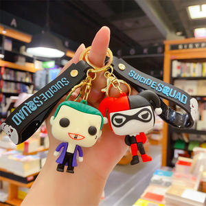 Porte-clés créatif transfrontalier <span class=keywords><strong>Harry</strong></span> en caoutchouc, pendentif mignon de dessin animé pour voiture, écologique et durable, cadeaux en gros - Product Image 2