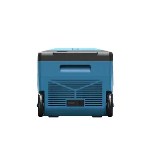 Alpicool KS25 미니 자동차 냉장고 DC 압축기 듀얼 존 12V 냉장고 냉동고 휴대용 캠핑 냉장고 자동차 가정용 이중 사용