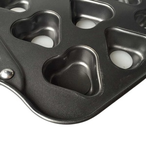 Heart Shape Mini Springform Pan 12 Cavity Cake Mold Baking Pan 2 Inch For Cupcakes And Desserts - Product Image 3