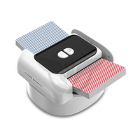 Machine à mélanger les cartes électrique YH, mélangeur automatique de cartes de poker, pour 2 jeux, portable, accessoire pour casino, soirée de jeu à domicile, fête