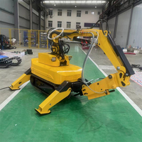 Renovación urbana Demolición y reconstrucción de áreas residenciales antiguas Robots de ingeniería de demolición