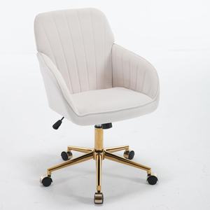 Chaises de Salle à Manger Rembourrées Style Nordique en Velours Antique - Product Image 3