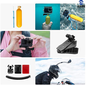Kit de Accesorios 12 en 1 para Cámara de Acción GoPro Compatible con Hero 9/10/11/12 con Palo Selfie de EVA y Accesorios Deportivos de Nailon/Plástico - Product Image 3