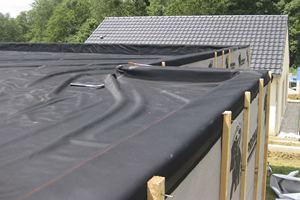 Membrane Epdm innovante en caoutchouc de Chine, <span class=keywords><strong>fuite</strong></span> de <span class=keywords><strong>réparation</strong></span> étanche de 5mm d'épaisseur pour toit en tôle - Product Image 4