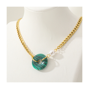 Halsbänder für Herren individuelle Edelstahl-Halsketten dicke Choker kubanische Gliederkette Halskette für Herren - Product Image 1