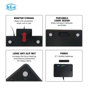 Độ Chính Xác Cao Thép Không Gỉ 300Kg/660lb Nhiệm Vụ Nặng Nề Công Nghiệp Điện Tử Cân Bưu Chính Bưu Kiện Quy Mô Có Trọng Lượng Quy Mô Nền Tảng - Product Image 6