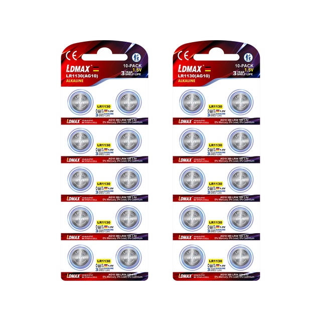 AG10 Button Cell, Best Selling LR1130 1.5v Button Cell Battery Advertisement Gifts, Promotional Gift Custom With Logo,