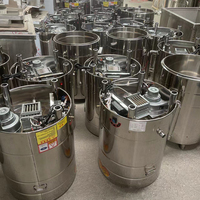Marmite de cuisson et de mélange multifonctionnelle en acier inoxydable pour usage commercial, idéale pour les sauces chili et les confitures, directement de l'usine