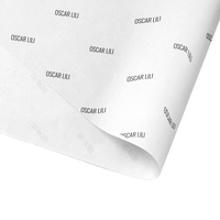 Fleur écologique Papier de soie d'emballage cadeau avec logo de marque personnalisé pour l'emballage des vêtements