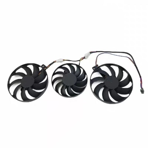 88มม. T129215BU FDC10H12D9-C เปลี่ยนพัดลมระบายความร้อนสำหรับ <span class=keywords><strong>ASUS</strong></span> Tuf Gaming X3 Radeon <span class=keywords><strong>RX</strong></span> 5700 <span class=keywords><strong>XT</strong></span> Evo <span class=keywords><strong>RX</strong></span> <span class=keywords><strong>5600</strong></span> 5700 3-Pack - Product Image 5