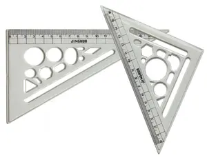 set square ,30cm triangular set , drawing triangular set