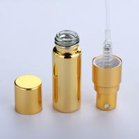Flacon de parfum en verre UV électroplaqué SUMEEAR Mini 3ml, vaporisateur, bouchon portable, rechargeable, logo personnalisé, flacon d'échantillon, testeur