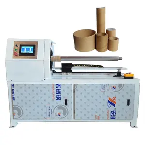 Paper Pipe Cutter Semi Automatic Paper Tube Core Cutting Machine