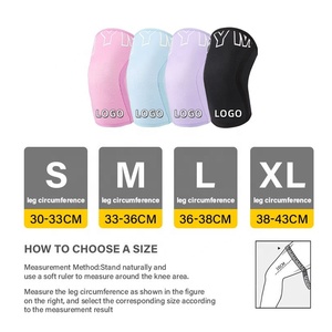 Logo personnalisé 7MM Néoprène Powerlifting <span class=keywords><strong>Compression</strong></span> Genouillères <span class=keywords><strong>Manchon</strong></span> - Product Image 4