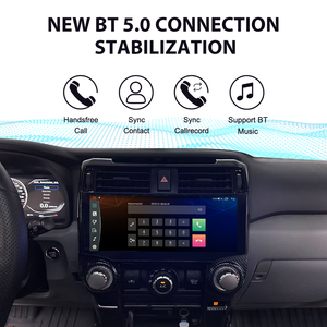 Autoradio Android 15 da 12,3 Pollici per Toyota 4Runner 2010-2023 <span class=keywords><strong>con</strong></span> Lettore DVD, Navigatore GPS, Unità Principale, CarPlay Wireless e DSP - Product Image 4