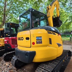 Livraison gratuite 2022 Japon KOBELCO SK55 Mini-excavatrice 5 tonnes Machine de construction et agricole de haute qualité - Product Image 1