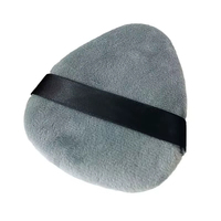 WELLFLYER POPU-329 Grand éponge-coton en forme de goutte d'eau pour application de poudre libre, lavable, doux, flocage personnalisé, logo sur mesure