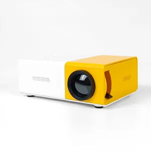 Mini proyector 4K 320*240p video Beamer Cine en Casa 600 lúmenes mini bolsillo portátil LCD proyectores inteligentes