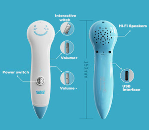 Jouet éducatif précoce pour enfants, crayon parlant, stylo sonore, stylo parlant en plastique, enregistrement MP3, batterie rechargeable avec livres audio - Product Image 4