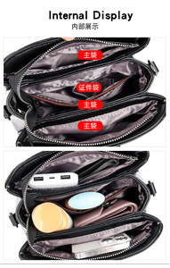 Guangzhou Factory Wholesale Classic Satchel Handbags Shoulder Bags Vintage <b>Quilted</b> Purse and Handbag for Women - Product Image 6