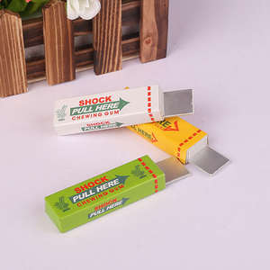 Chewing-gum à chocs électriques et jouet <span class=keywords><strong>de</strong></span> blague magique pour les <span class=keywords><strong>blagues</strong></span> <span class=keywords><strong>de</strong></span> rue Comédie facile Fournitures <span class=keywords><strong>de</strong></span> fête <span class=keywords><strong>de</strong></span> <span class=keywords><strong>vacances</strong></span> adaptées au poisson d'avril - Product Image 4