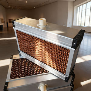 Panel de Enfriamiento de <span class=keywords><strong>Celulosa</strong></span> Tipo Panal 7090/5090/7060 para Granjas Avícolas - Product Image 4